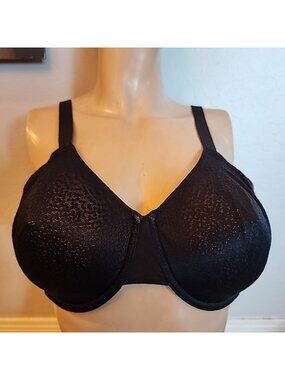 Wacoal Bra 40D Black Underwire Unlined 855303